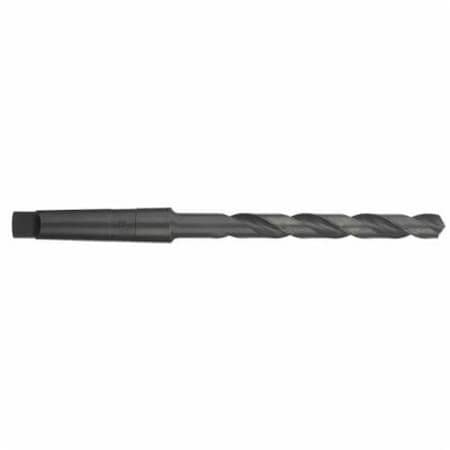 Morse Taper Shank Drill Bit, Series 1302, Imperial, 2716 Drill Size Fraction, 24375 Drill Size D 10123